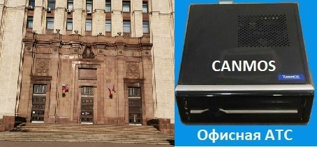Виртуальная АТС canmos-moscow, офисная АТС