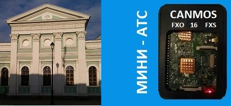 Canmos бизнес АТС в Москве, мини-АТС